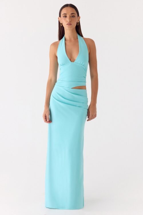 Almost Love Maxi Dress - Aqua